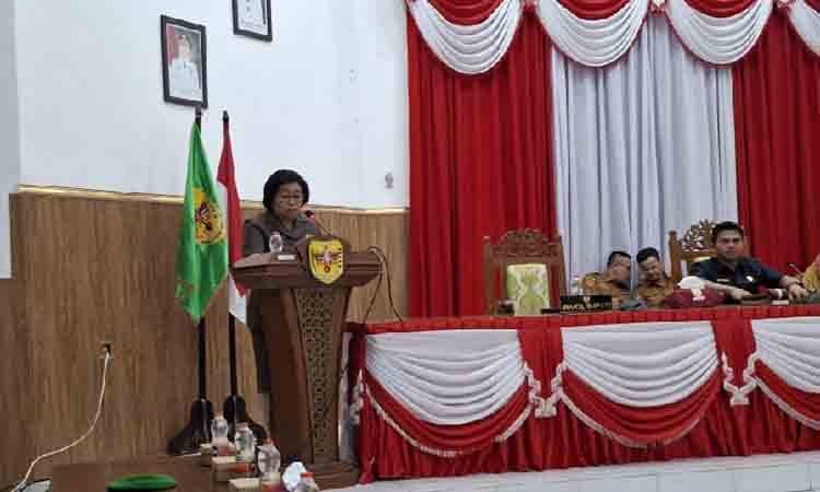 Wakil Bupati Gunung Mas Paparkan Rancangan Perubahan APBD 2026