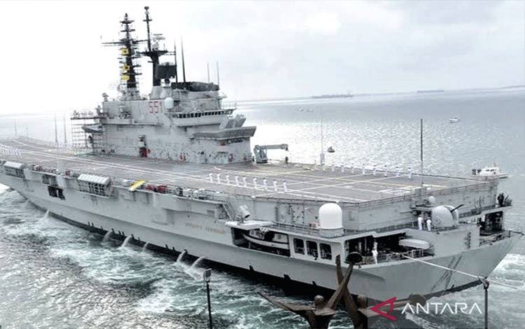 TNI AL Pastikan Pangkalan Kapal Induk Lampung Siap Sambut Garibaldi