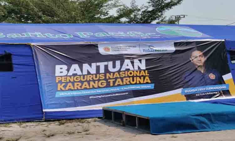 Karang Taruna Nasional Hadir di Kalteng, Salurkan Bantuan untuk Warga, Fasilitas Kesehatan dan Relawan Karhutla