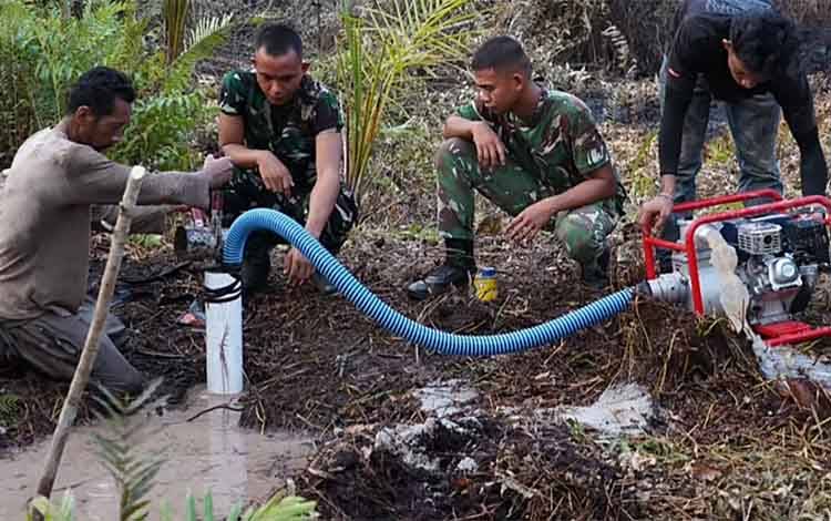 Kodam XXII/Tambun Bungai Targetkan Bangun 1.000 Sumur Bor Menggunakan Bantuan Presiden