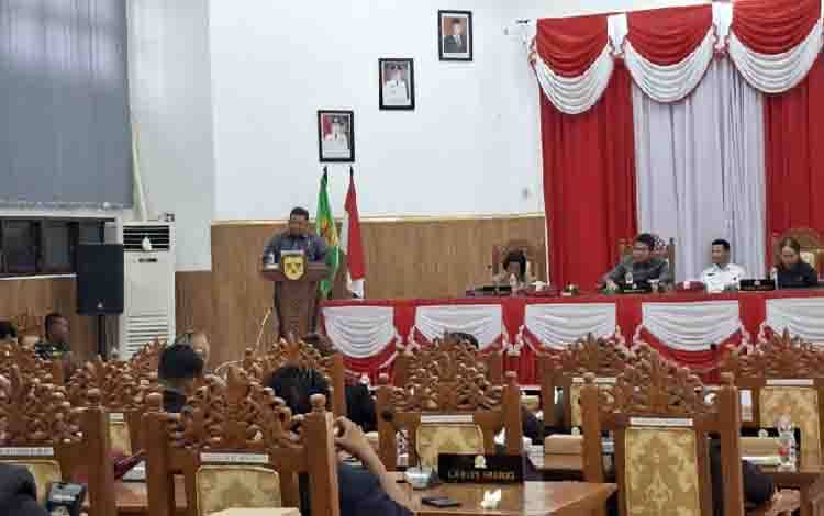 Enam Fraksi DPRD Gunung Mas Setuju Raperda Rancangan APBD Perubahan TA 2026 Dibahas Lebih Lanjut