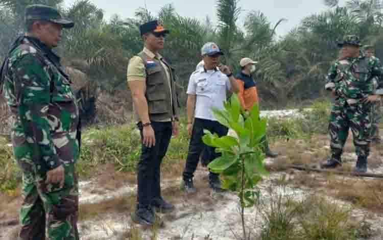 Kalaksa BPBD Seruyan Pantau Titik Api di Seruyan Raya