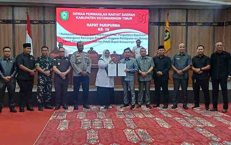APBD Perubahan Kotim Disepakati, Belanja Naik Rp111 Miliar