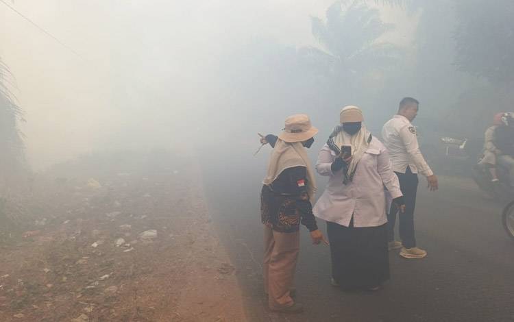 Wabup Kotim Ajak Organisasi Wanita Dukung Satgas Karhutla