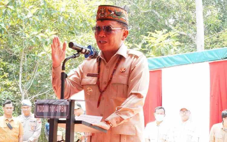 Gubernur Kalteng Nilai Jembatan Perintis Garuda Perkuat Kolaborasi Pemda dan TNI