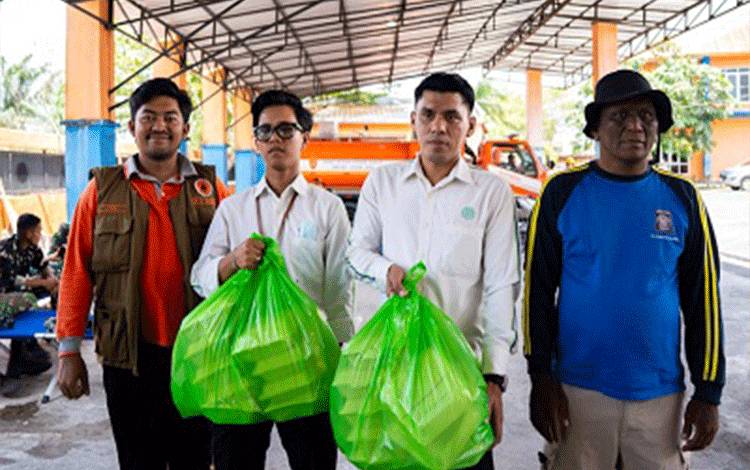 CBI Group Buka Dapur Umum, Siapkan 350 Porsi Makanan per-Hari untuk Petugas Karhutla Kobar