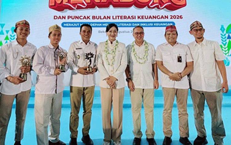 OJK Kalteng Raih Apresiasi Financial Literacy Award dan Kejar Award dalam Rangka Hari Indonesia Menabung 2026