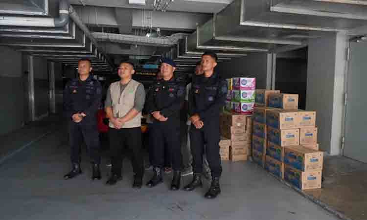 CBI Group Salurkan Bantuan Logistik untuk Tim Penanggulangan Karhutla di Kobar