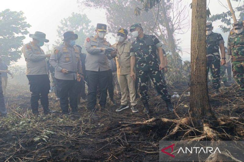 Tiga Helikopter Aktif Tangani Karhutla Kalteng, Agustiar Minta Water Bombing Dioptimalkan