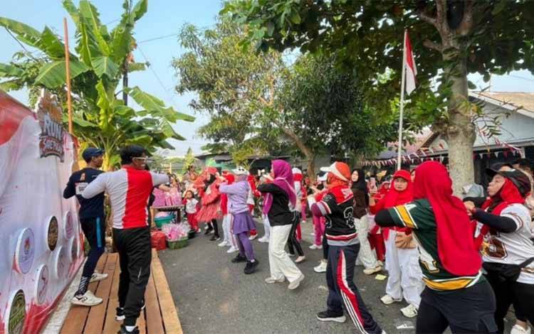Fun Run Sare Pulau Digelar di Bataguh, Warga Diajak Olahraga-Peduli Lingkungan