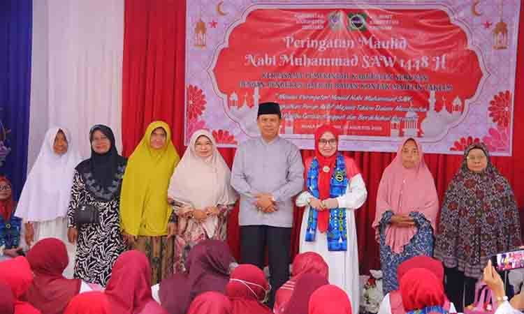 Wabup Seruyan Hadiri Maulid Nabi Bersama BKMT, Ajak Masyarakat Teladani Akhlak Rasulullah