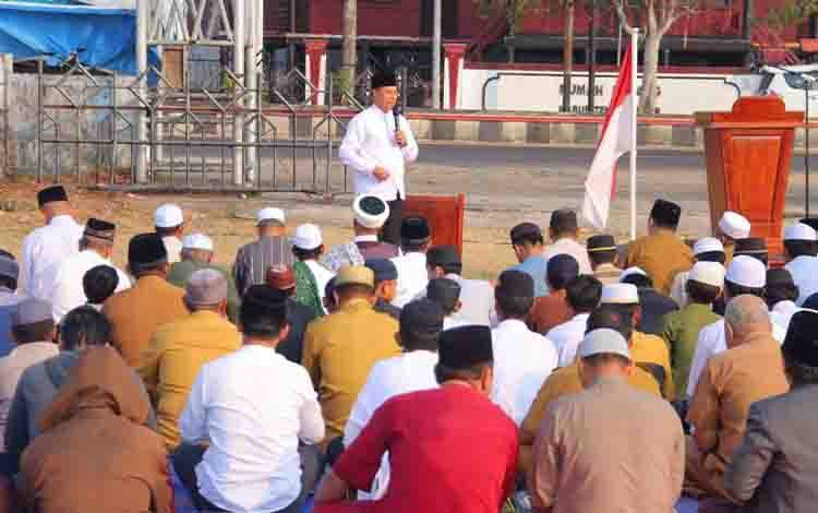 Pemkab Seruyan Gelar Salat Istisqa, Warga Berdoa Hujan Segera Turun