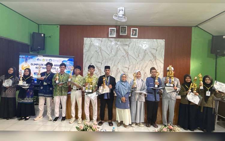 Kontingen Kotim Borong Juara Olimpiade Bahasa Arab ke-9 Kalteng
