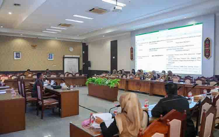 Pemprov Kalteng Tekankan Koordinasi Penyesuaian Jadwal Kegiatan DPRD
