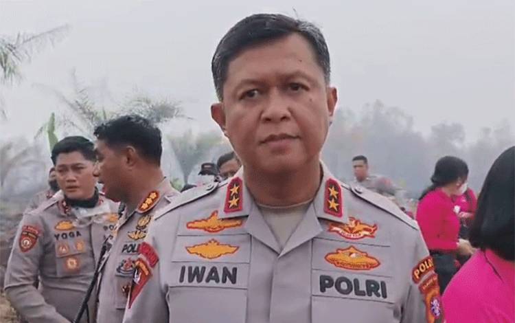 58 Kasus Karhutla Dalam Proses Penyidikan Polda Kalteng
