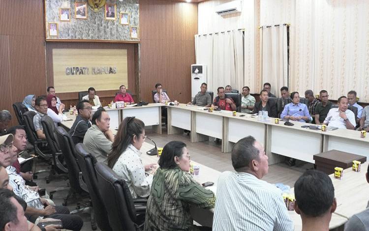 SK Bupati terkait Status Bencana Karhutla dan Kekeringan Kapuas Disiapkan