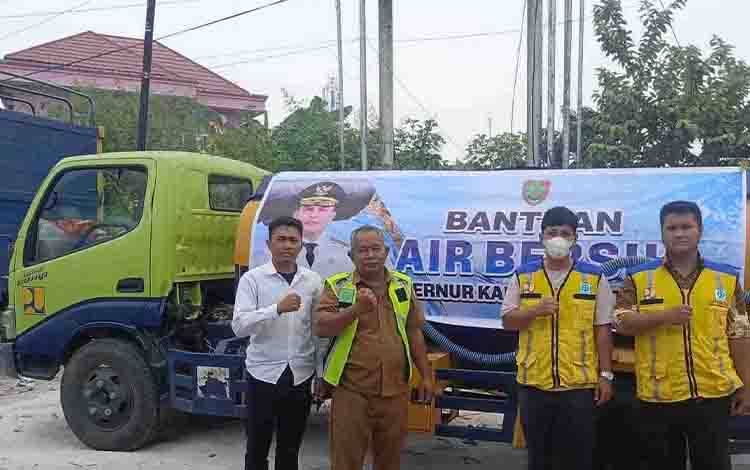 Pemprov Kalteng Salurkan 74.450 Liter Air Bersih ke Enam Wilayah Terdampak Kemarau