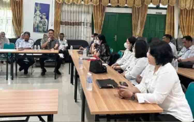 Dinkes Kotim Terima Kunjungan Dinkes Gunung Mas, Bahas Pengelolaan Keuangan BLUD Puskesmas