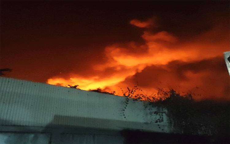 Rumah Warga di Desa Mendawai Katingan Terbakar