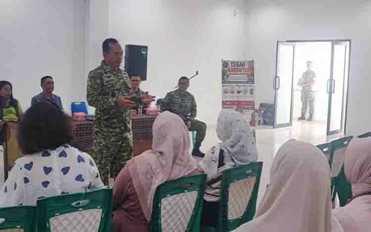 Antisipasi Karhutla, Pasis Dikreg Sesko TNI Angkatan LVI Gelar Penyuluhan di Pulang Pisau dan Kapuas