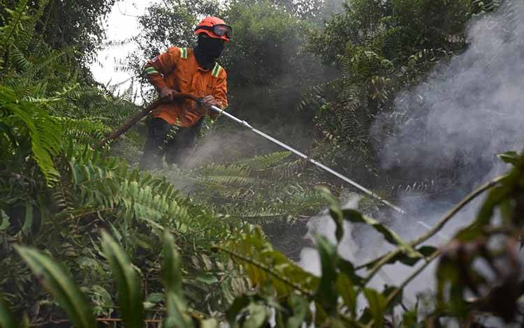 Karhutla Makin Dekat Permukiman, Ketua DPRD Palangka Raya Ingatkan Warga Waspada