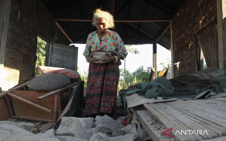 BMKG Catat Terjadi 13.156 Kali Gempa Susulan di NTT