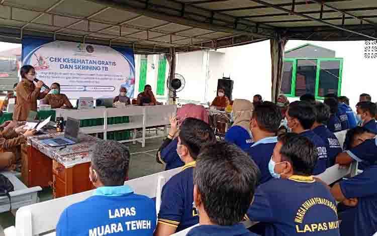 Dinkes Barito Utara Perkuat Deteksi Dini TBC melalui Tracing Terintegrasi di Lapas Muara Teweh