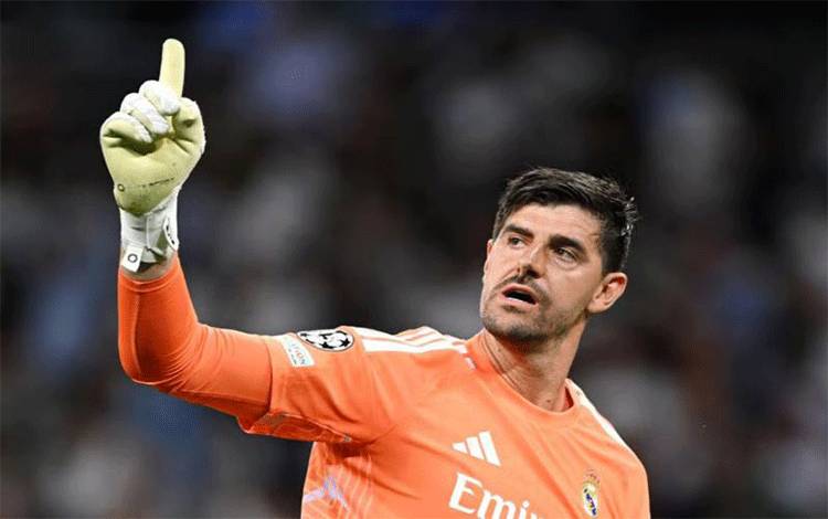Thibaut Courtois Gemilang Saat Real Madrid Kalahkan Inter Milan 2-1
