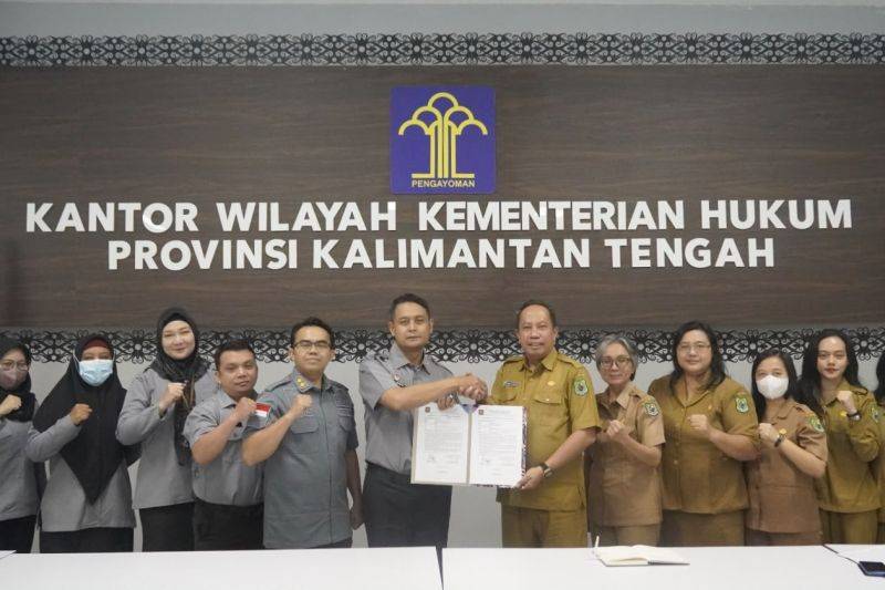 Kemenkum Kalteng dan Pemkab Kapuas Harmonisasi Raperbup Inovasi Daerah