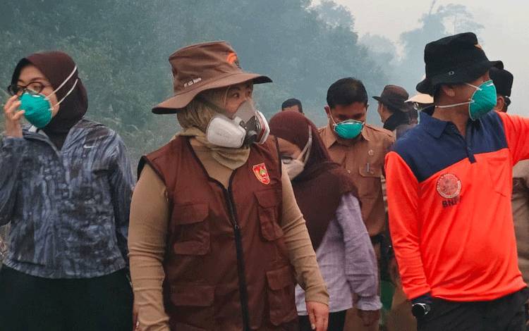Bupati Kobar Sebut Adanya Indikasi Kesengajaan Dalam Kejadian Karhutla