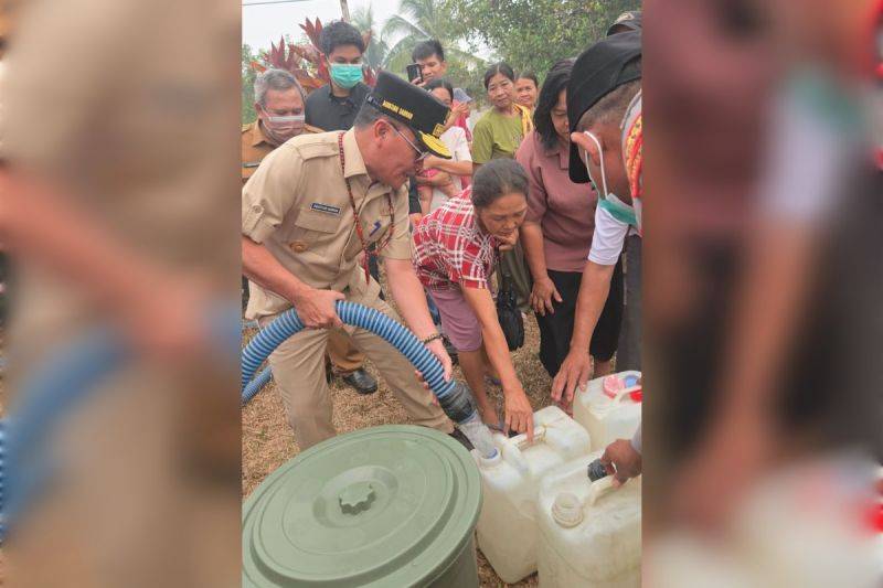 Kemarau Melanda, Gubernur Kalteng Pastikan Kebutuhan Air Bersih Warga Tetap Terpenuhi