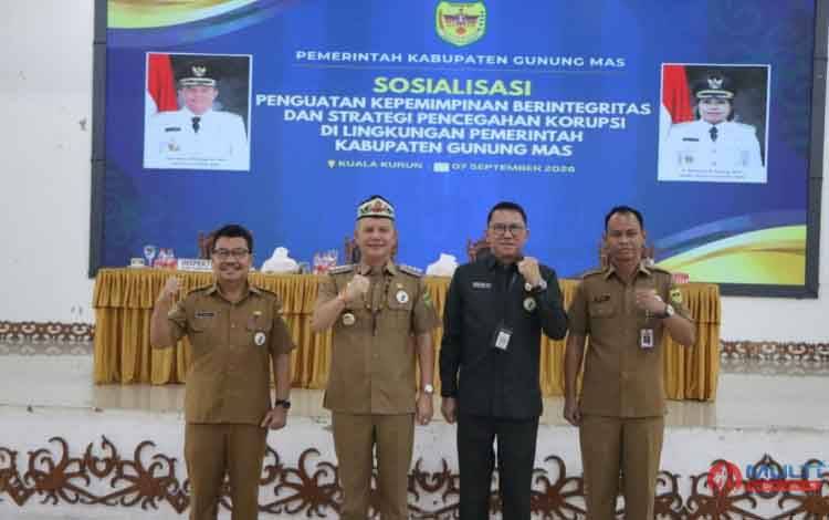 Bupati Gumas Ajak Jajaran Pemerintahan Perangi dan Jauhi Korupsi