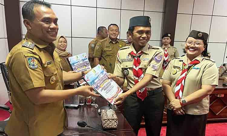 Wakil Wali Kota Palangka Raya Dukung Penuh Kwarcab 1511 Palangka Raya Menuju Jamnas XII Tahun 2026