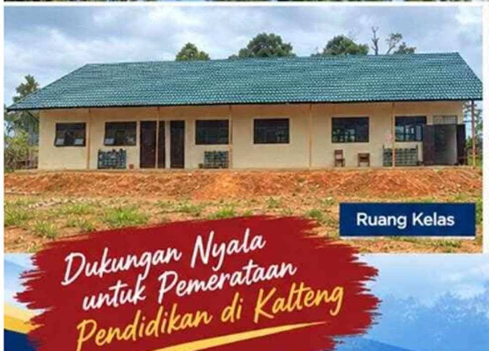SMA Garing Tarantang Terima Rehabilitasi Empat Bangunan dan Gedung Laboratorium