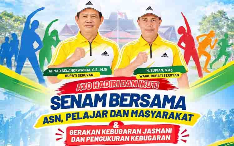 Haornas 2026, Pemkab Seruyan Ajak ASN dan Masyarakat Hidup Aktif dan Bugar