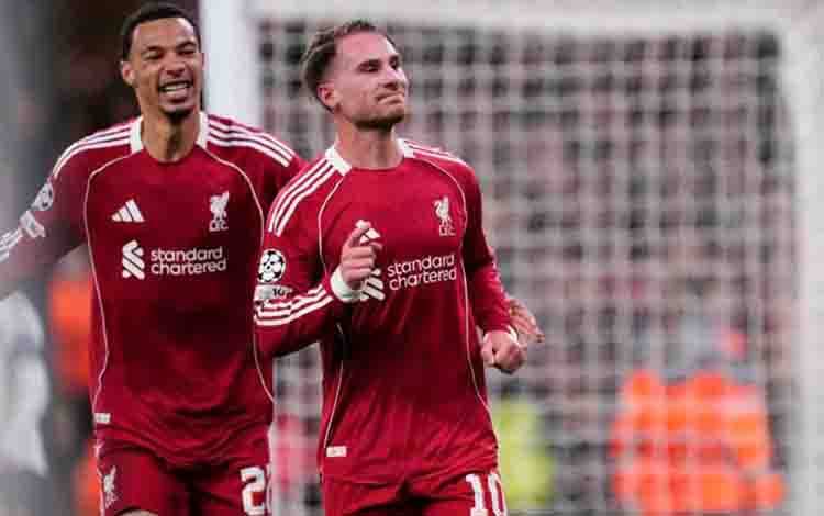 Mac Allister Sebut Liverpool Tunjukkan Mentalitas saat Sikat Atletico