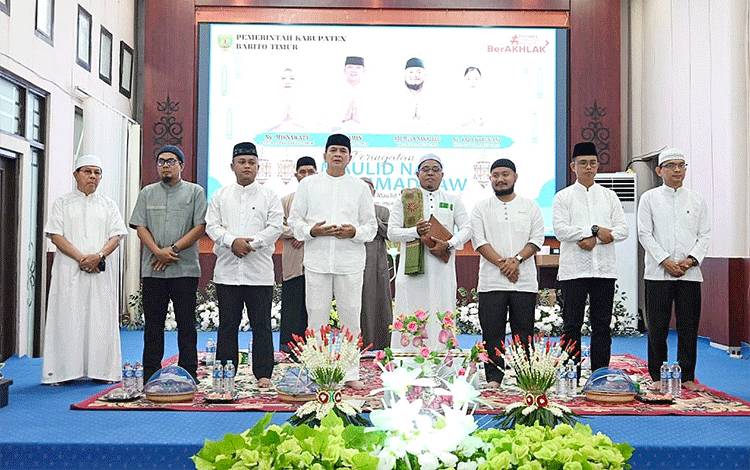 Maulid Nabi 1448 H, Bupati Barito Timur Dorong ASN Teladani Rasulullah dan Peduli Karhutla