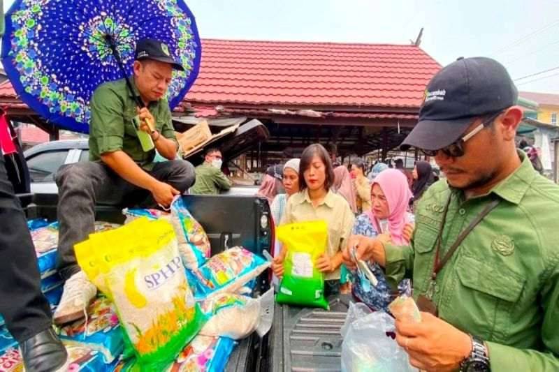 DKPP Barito Utara Bawa Sembako Murah ke Montallat Lewat Program Gepamor