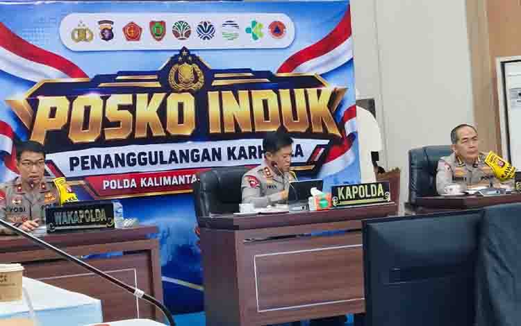 Kapolda Kalteng Perintahkan Kapolres Tangani dan Tindak Tegas Pelaku Karhutla
