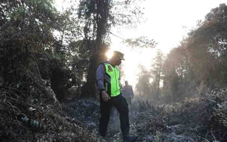 Karhutla di Kobar Mengganas, Polisi Tertapkan 1 Tersangka dan 8 Masih Pendalaman
