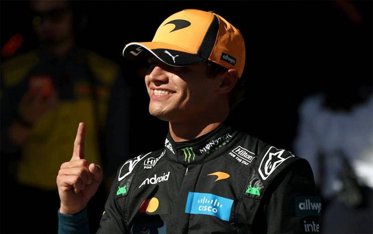 Lando Norris Rebut Pole Position GP Spanyol pada Putaran Terakhir