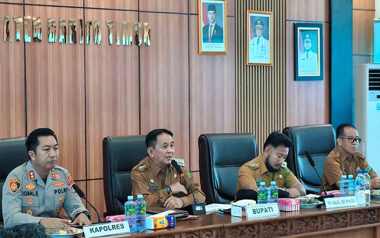 Bupati Barito Timur Perintahkan Respons Cepat Karhutla, Jangan Tunggu Api Membesar dan Viral