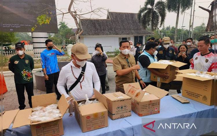 Pemprov Kalteng Siapkan 500.000 Masker untuk Masyarakat Hadapi Asap