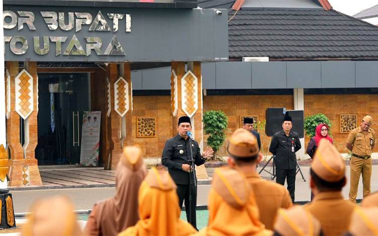 Bupati Tekankan Disiplin dan Percepatan Pembangunan Barito Utara
