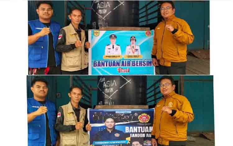 Karang Taruna Gunung Mas Salurkan Bantuan Air Bersih ke Sejumlah Desa
