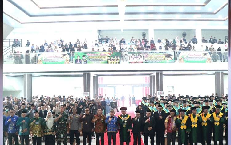 STAI Kuala Kapuas Luluskan 134 Sarjana PAI di Wisuda Angkatan XXVIII