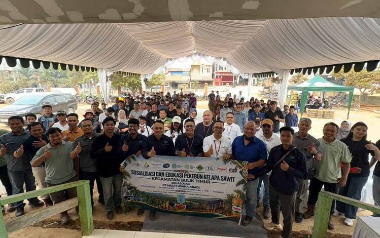 PT MUA Rangkul 150 Pekebun Sawit di Bulik Timur Lewat Edukasi dan Kolaborasi