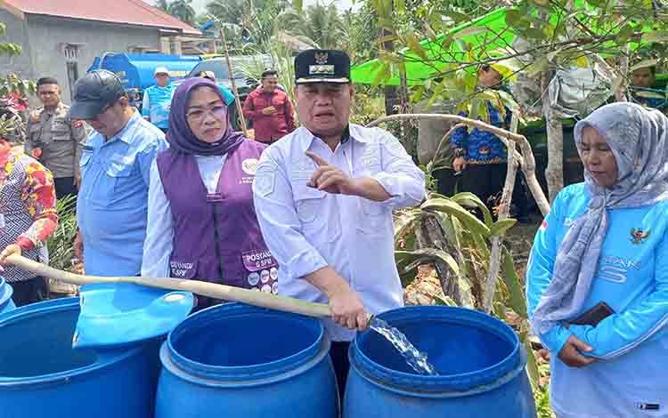 Bupati Kotim Siapkan Pengadaan Teknologi Khusus Olah Air PDAM di Wilayah Selatan agar Tidak Payau