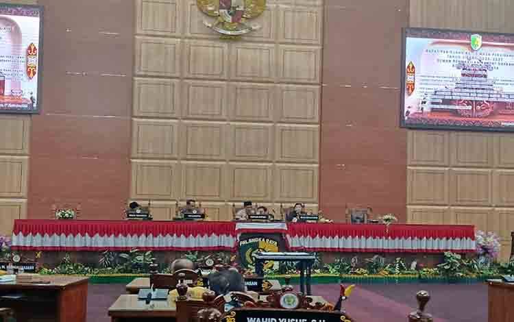 Paripurna APBD, DPRD Palangka Raya Soroti PAD dan Pengelolaan Keuangan Daerah