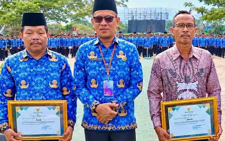 Plh Sekda Seruyan Pimpin Apel Gabungan ASN, Ingatkan Disiplin dan Kualitas Pelayanan